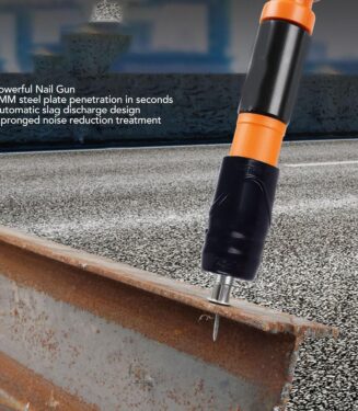 Mini pistolet à ongles manuel en acier