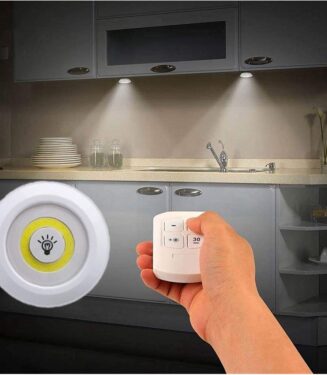 Pro 3 Spots Led Sans Fil avec Télécommande