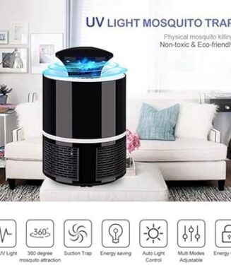 Lampe anti-moustiques portable